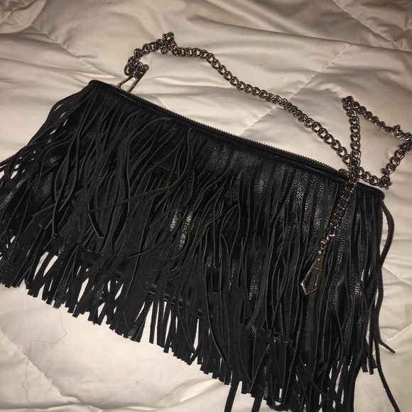 Fringe Clutch & hand bag - Picture 1 of 5